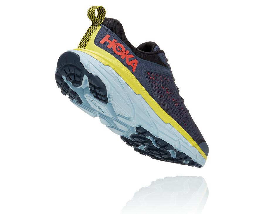 Zapatillas Trail Hoka One One Hombre - Challenger Atr 6 - Azules - IOA721603